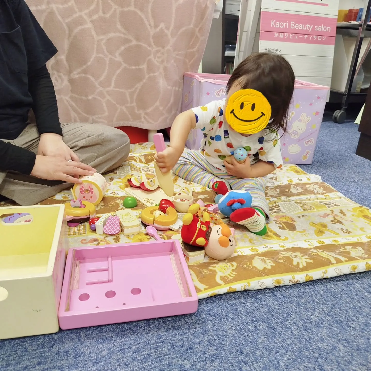 🌸今日もかわいいお客様が来てくれました😊💕