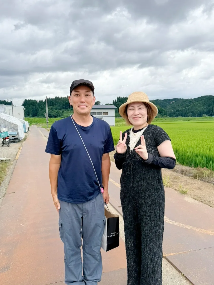 娘の宿題がきっかけで訪れた山形。農業の現実と、素敵なご縁